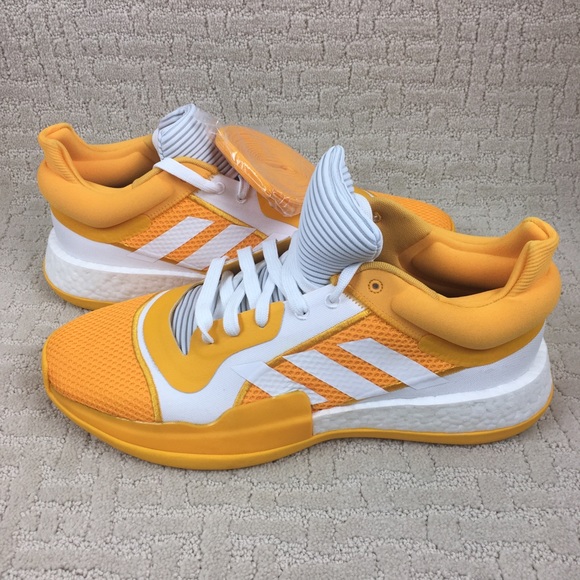 adidas marquee boost yellow